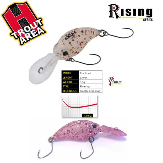 Vobler Herakles ASU 35 Floating, Culoare Light Marmo, 3.5cm, 3.1g ARHKASU50