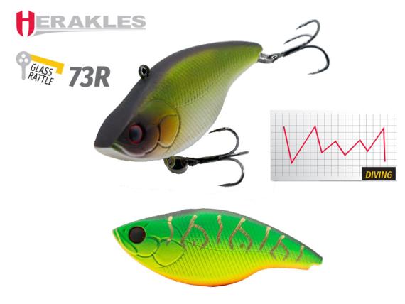 Vobler Herakles Blaze Rattle 73R S, Culoare Firetiger, 7.3cm, 17g ARHKBLR06