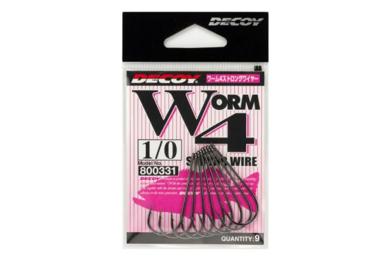 Carlige decoy worm 4 strong wire nr.1/0 800331