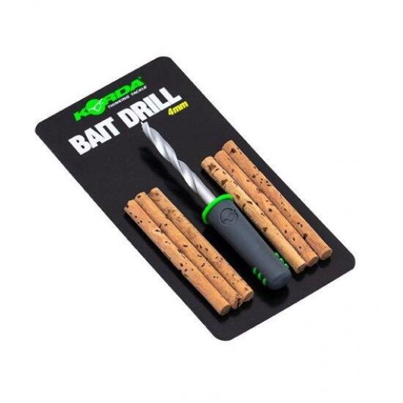 Set Burghiu si Batoane de Pluta Korda Bait Drill, 4mm A.KRT002