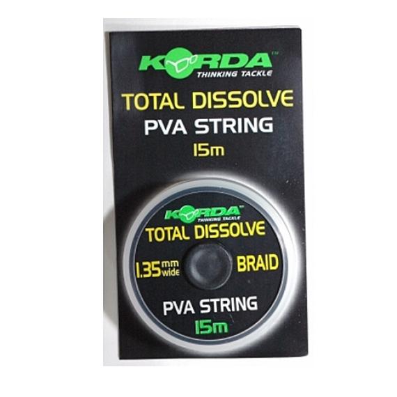 Fir PVA Solubil Korda String Total Dissolve, 1.35mm, 15m A.KPS