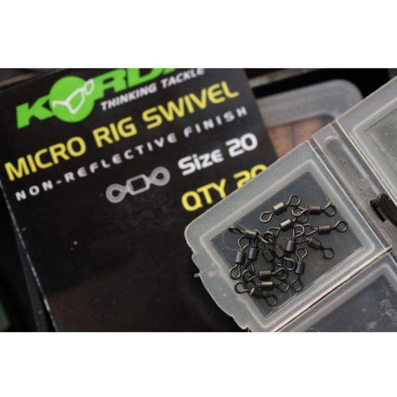 Vartej Korda Micro Rig Swivel, Nr.20, 20buc/plic A.KMRS