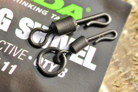 Vartej cu Agrafa Rapida si Anou Korda QC Ring Swivel, 8buc/plic A.KQR8