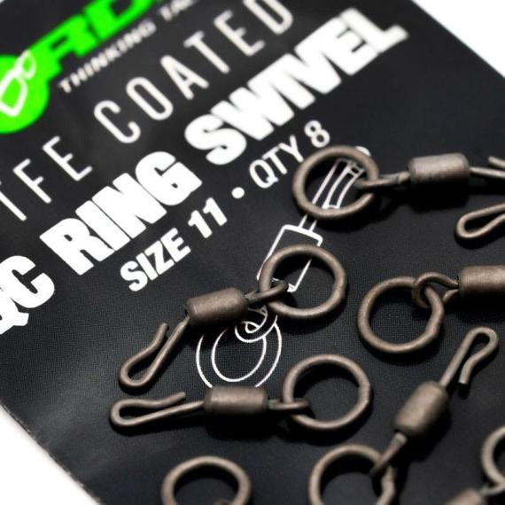 Vartej cu Agrafa Rapida si Anou Korda PTFE QC Ring, 8buc/plic A.KMW003