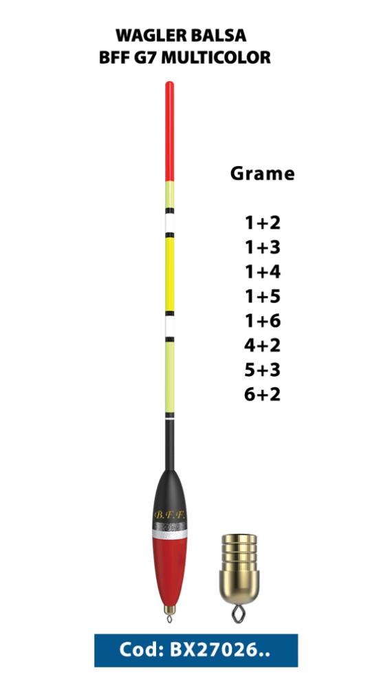 Wagler balsa g7 multicolor 1+5gr bx2702615