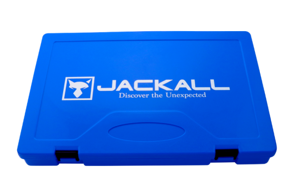 Cutie pentru Naluci Jackall 2800D Tackle M, Culoare Blue, 27.5x18.5x3.9cm A4.JA.807196955