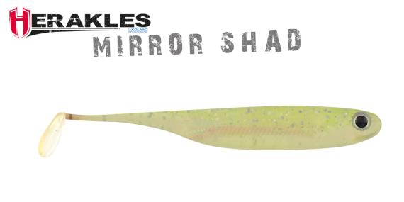Shad Herakles Mirror Shad, Ghost Chartreuse, 10cm, 6buc/plic ARHKMSH06