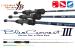 Lanseta Yamaga Blanks BlueCurrent III 53/B Bait Cast, 1.61m, 0.5-4.5g, 2buc YB17799