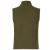 Vesta korda black le fleece gilet olive