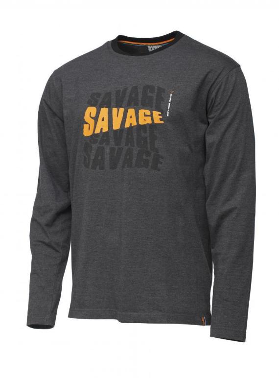 Bluza Savage Gear Simply Savage Logo Tee Long Sleeve A8.SG.57663
