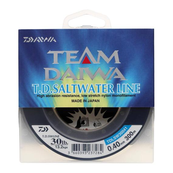 Fir Monofilament Daiwa T.D. Saltwater, Albastru Translucid,  300m D.TDLSW30023