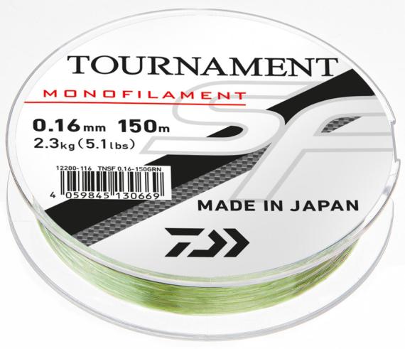 Fir Monofilament Daiwa Tournament SF, Green, 300m D.12200.316