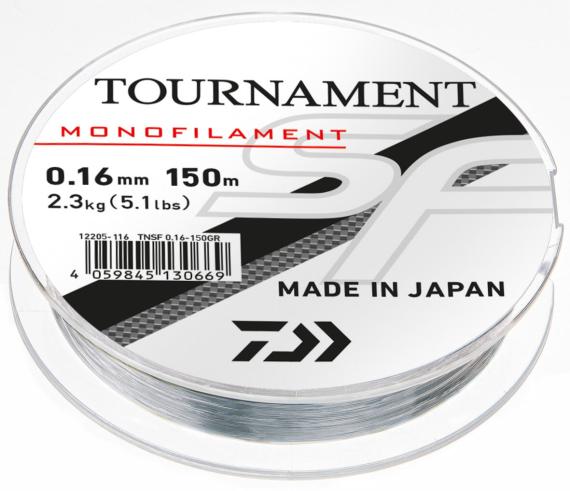 Fir Monofilament Daiwa Tournament SF, Grey, 300m D.12205.318