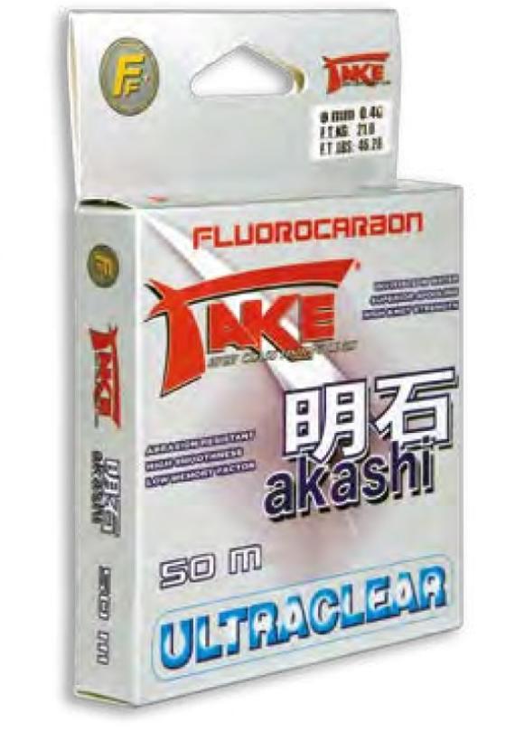 FLUOROCARBON AKASHI 018MM/6KG/50M