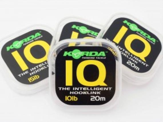 Fir Fluorocarbon Korda IQ Hooklink, 20m A.KIQ10