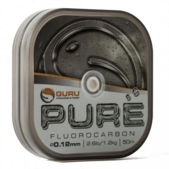 Fir Fluorocarbon Guru Pure Fluorocarbon, 50m A.GU.GFC08