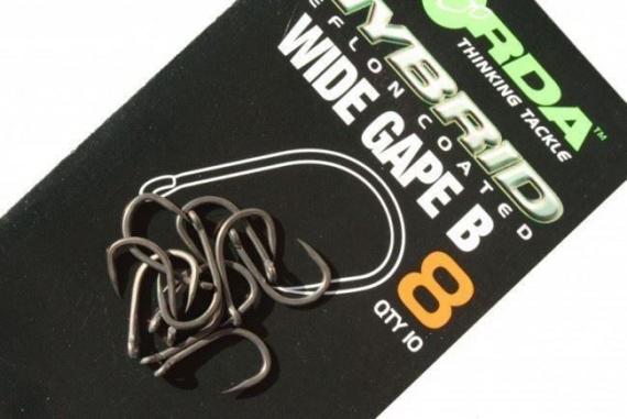 Carlige Korda Wide Gape Barbless, 10buc/plic