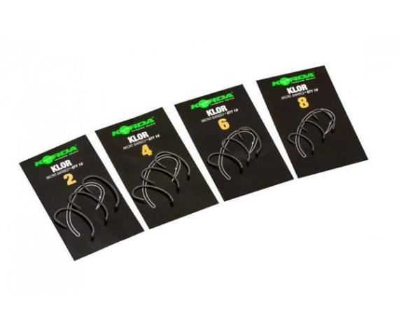 Carlige Korda Klor Hooks, 10buc/plic K.KLOR2