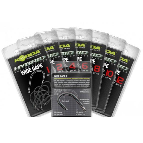 Carlige Korda Wide Gape, 10buc/plic