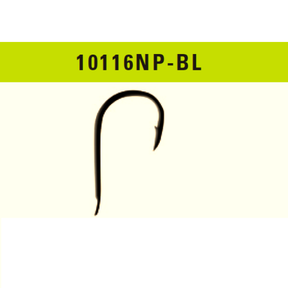 Carlig Mustad Seria 10116, Ultrapoint Chinu Nickel Black, 10buc/plic M.10116NPBL.2