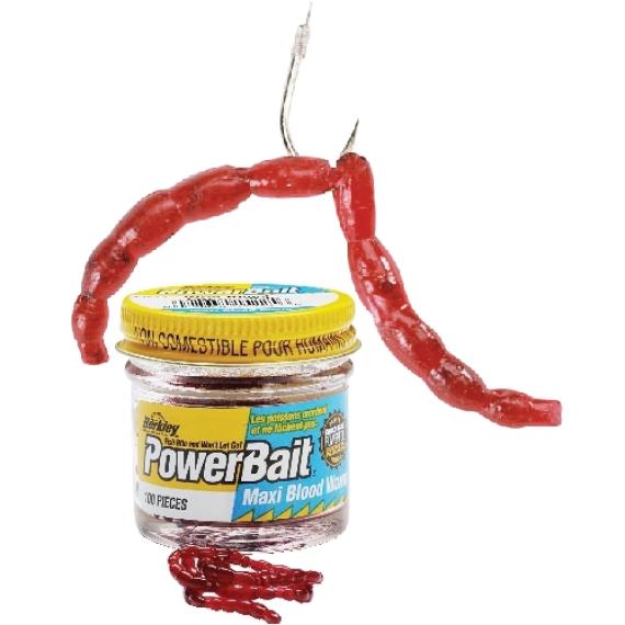 Naluca Berkley PowerBait Maxi Blood Worm P.1079210