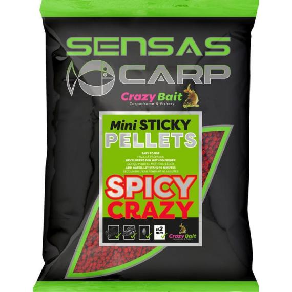 Micropelete Sensas Mini Sticky Carp, 700g A0.S44783