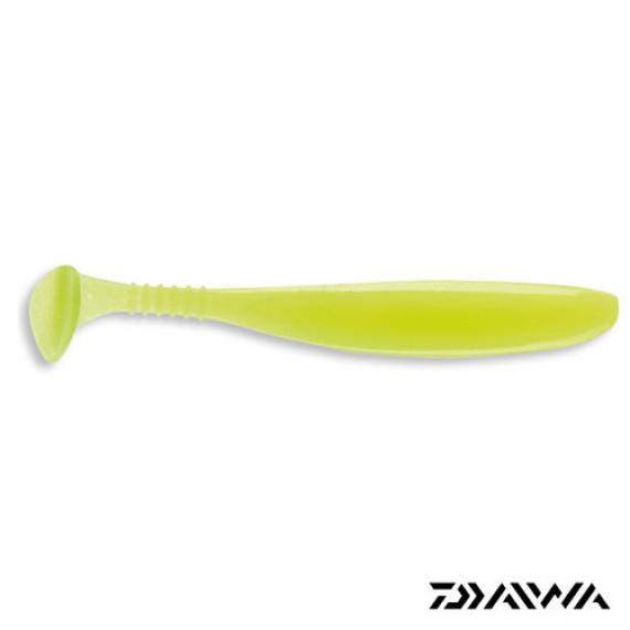 Shad Daiwa D-Fin Lime 10cm 10buc/plic D.16501.210