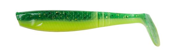 Shad Ron Thompson Paddle Tail, UV Green Lime, 10cm, 7g, 4buc/plic F1.THO.65436