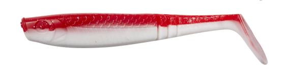 Shad Ron Thompson Paddle Tail, Red White, 8cm, 3.5g, 4buc/plic F1.THO.65433