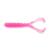 Twister Mustad Aji Chiki, UV Clear Pink, 4.3cm, 13buc/plic F1.M.CHK1.7004