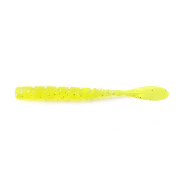 Grub Mustad Aji Micro Fla, UV Clear Chartreuse, 5cm, 15buc/plic F1.M.FLA2005
