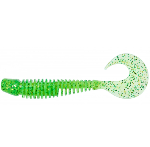 Grub Sensas Gunki CXL Tipsy-SXL, Lime Chart, 11.5cm, 5buc/plic F1.SPM.37996