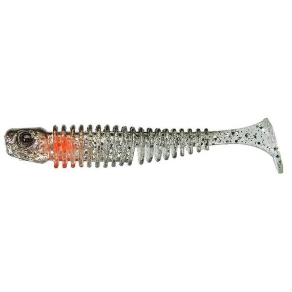 Grub Soft Bait Gunki Tipsy-SXL, Silver Arrow RD, 7,6cm 6buc/plic F1.SPM.76226