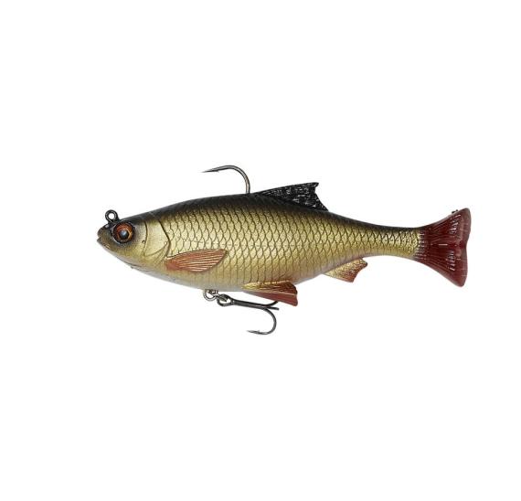 Naluca Savage Gear 3D Pulse Tail Roach, Rudd, 10cm, 17.5g, 2buc/plic F1.SG.63720