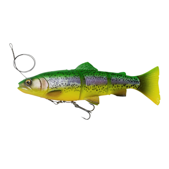 Swimbait Savage Gear 4D Line Thru Trout, Culoare Fire Trout, 20cm, 93g F1.SG.63752