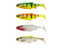 Shad Savage Gear 3D River Roach, Dark Water Mix, 10cm, 10g, 4buc/plic F1.SG.74309