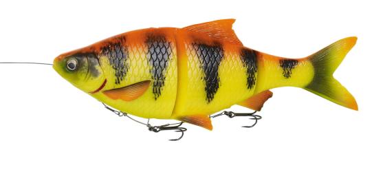 Swimbait Savage Gear 4D Line Thru Roach SS, Culoare Golden Ambulance, 18cm, 80g F1.SG.71945