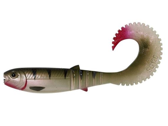 Twister Savage Gear Cannibal Curl Tail, Perch, 10cm, 4buc/plic F1.SG.63807