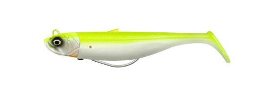 Shad Savage Gear Minnow Weedless Soft Baits Sinking, Lemon Back, 12.5cm, 28g, 2+1buc/blister F1.SG.72448