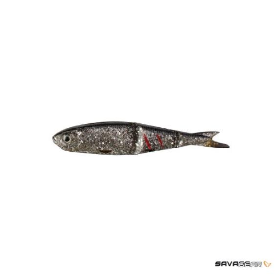 Shad 4Play Silver 9.5cm/4buc Savagear F1.SG43452