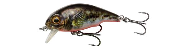 Vobler Savage Gear 3D Goby Crank, Culoare UV Red and Black, 4cm, 3g SG.71725