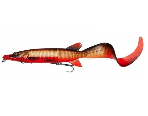 Shad Savage Gear 3D Hybrid Pike Slow Sink, Red Belly, 17cm, 47g, 1+2cozi/blister F1.SG.76803