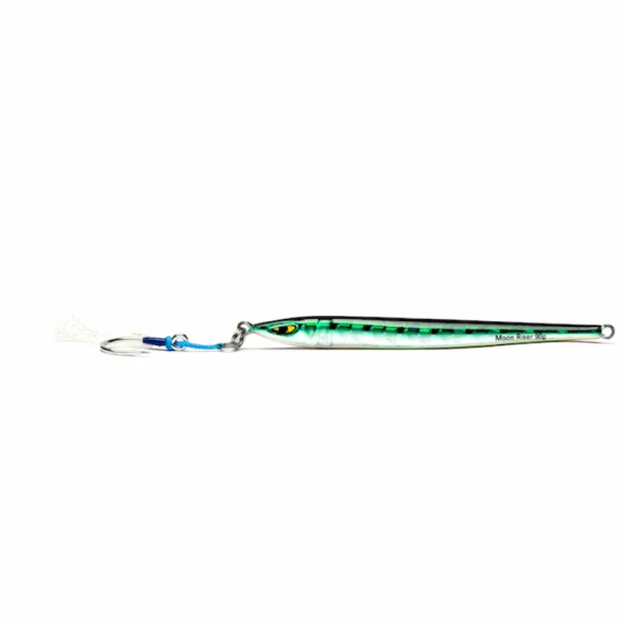 Pilker Mustad Jig Moonriser, Green Mackeler, 20cm, 120g F.M.JIG03.GMK.120