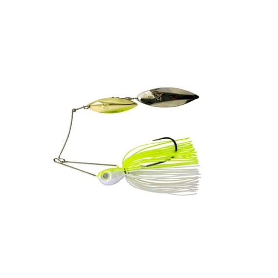 Spinnerbait Mustad Arm Lock, Chartreuse/White, 7g F.M.ALSBDWCW7