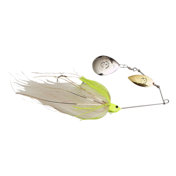 Spinnerbait Savage Gear Da’ Mega Bush, White Chartreuse, 55g SG.57694