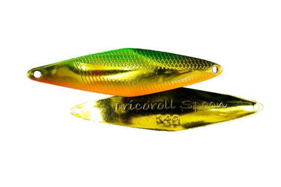 Lingurita Oscilanta Jackall Tricoroll, Green Gold Ayu, 6.4cm, 10g F3.JA.418096982