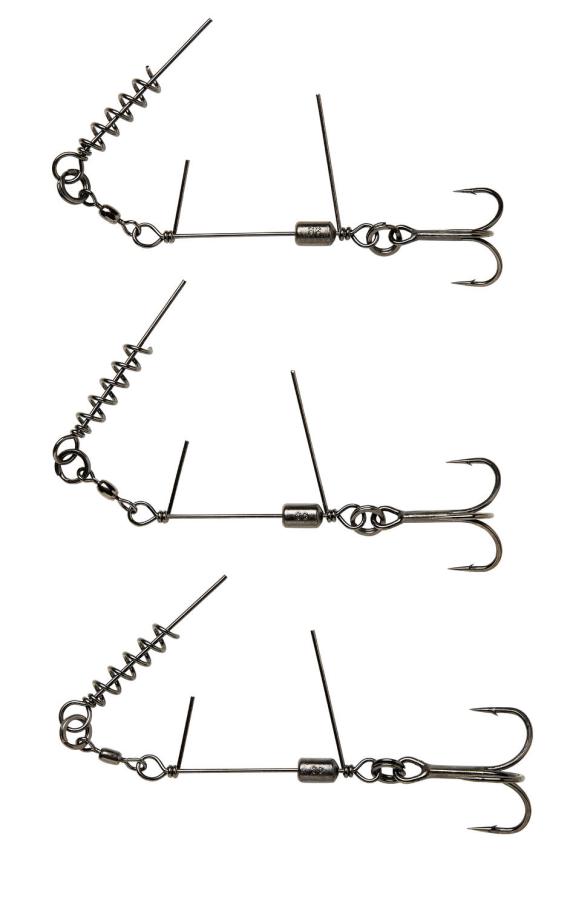 MONT. CORKSCREW STINGER 3G NR.1X1/0/35KG RED+BN 2BUC/PL