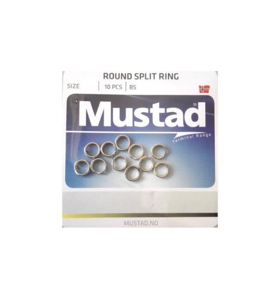 Inele Despicate Mustad, 10buc/plic A7.MA031NI.56