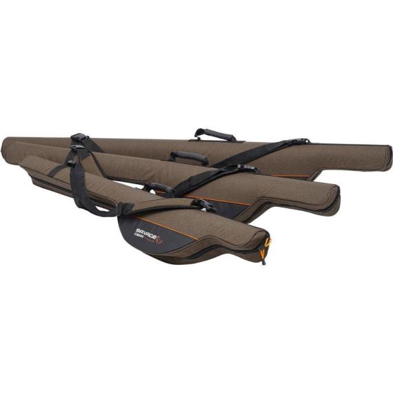 Husa Semirigida Savage Gear Twin, 2 Lansete + 2 Mulinete, 140cm A8.SG.74253