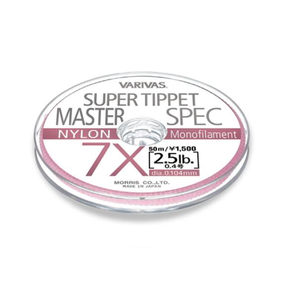 Fir super tippet master spec nylon 3x 50m 0.205mm 7.6lb v3603x